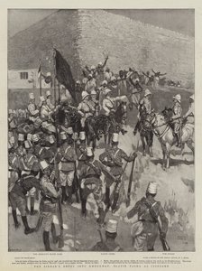 Sirdarens inträde i Omdurman, Slatin Pasha som Cicerone